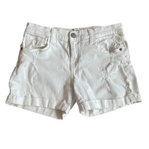 Rebecca Minkoff Beverly Boyfriend Shorts – Size 26 – White